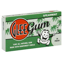 Glee Gum Spearmint Gum, 18ct (Pack of 12)