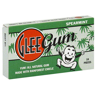 Glee Gum Spearmint Gum, 18ct (Pack of 12)