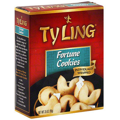 Ty Ling Fortune Cookies, 3.5 oz (Pack of 12)