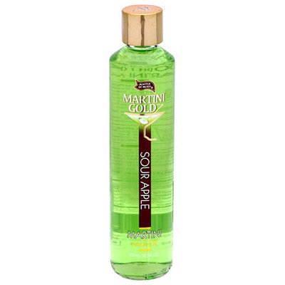 Master Of Mixes Martini Gold Sour Apple Martini Mixer, 375 ml (Pack of 6)