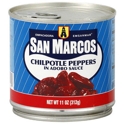 San Marcos Chipotle Peppers in Adobo Sauce, 11 oz, (Pack of 12)