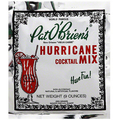 Pat O'Brien's Hurricane Cocktail Mix, 9 oz (Pack of 12)