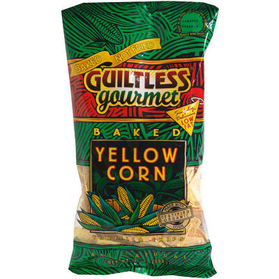 Guiltless Gourmet Baked Yellow Corn Tortilla Chips, 7 oz (Pack of 12)