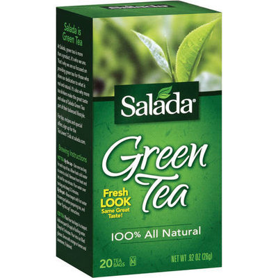Salada All Natural Green Tea, 20ct (Pack of 6)