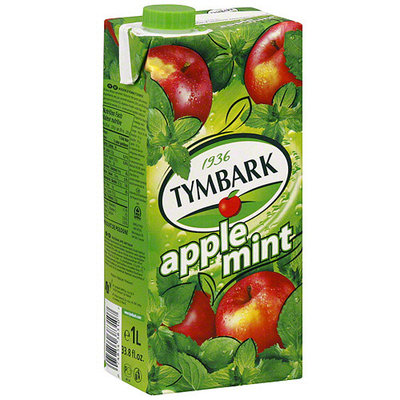 Tymbark Apple Mint Juice, 33.8 oz (Pack of 12)