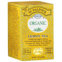 St. Dalfour Organic Lemon Herbal Tea Bags, 25ct (Pack of 6)