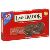 Gamesa Emperador Chocolate Creme Sandwich Cookies, 14.34 oz (Pack of 12)