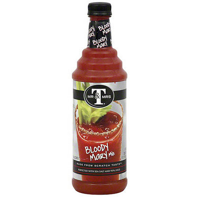 Mr & Mrs T Bloody Mary Mix, 33.8 oz (Pack of 12)