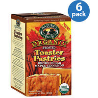 Nature's Path Organic Frosted Brown Sugar Maple Cinnamon Toaster Pastries, 11 oz (Pack of 6)