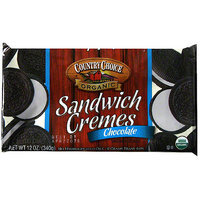 Country Choice Organic Chocolate Sandwich Cookies, 7 oz (Pack of 6)