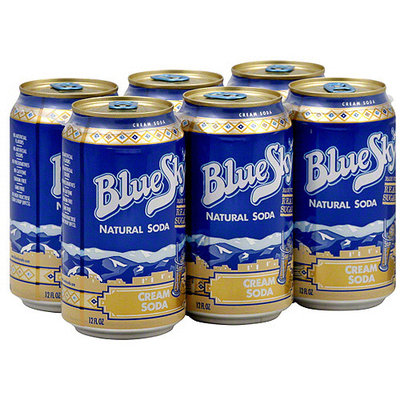 Blue Sky Cream Soda, 72 oz (Pack of 4)