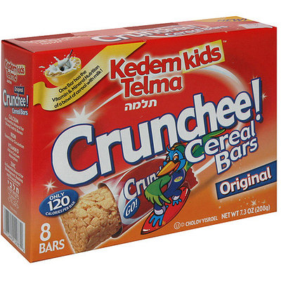 Kedem Kids Telma Crunchee Original Cereal Bars, 8ct (Pack of 12)
