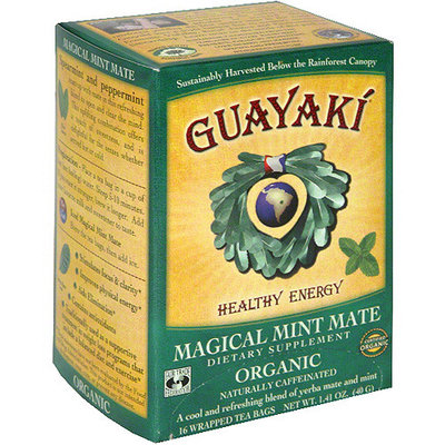 Guayaki Organic Pure Empower Mint Tea, 1.41 oz (Pack of 6)