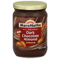 Maranatha Dark Chocolate Almond Spread, 13 oz (Pack of 12)