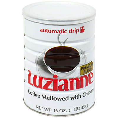 Green Mountain Luzianne Coffee Roasters Premium Blend Ground Coffee Mellowed With Chicory, 16 oz (Pack of 12)