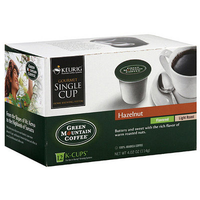 Green Mountain Coffee Roasters Hazelnut K-Cups Coffee, 4.02 oz, 12ct (Pack of 6)