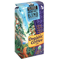 The Organic Coffee Co. Breakfast Blend Whole Bean Coffee, 12 oz (Pack of 6)
