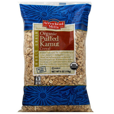 Arrowhead Mills Puffed Kamut Cereal, 170 g (Pack of 12)