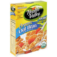 Health Valley Organic Oat Bran Flakes Cereal, 12.65 oz (Pack of 6)