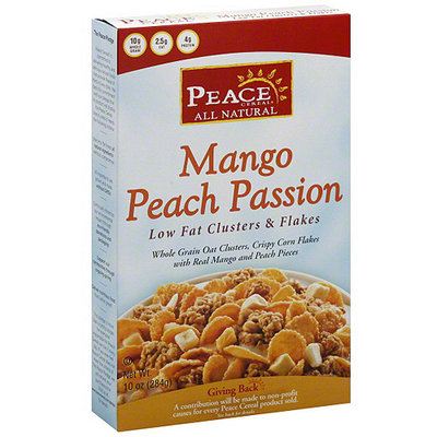 Peace Cereal Mango Peach Passion Cereal, 10 oz (Pack of 6)