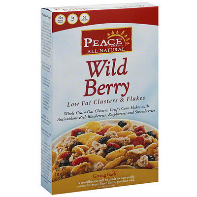 Peace Cereal Wild Berry Cereal, 10 oz (Pack of 6)