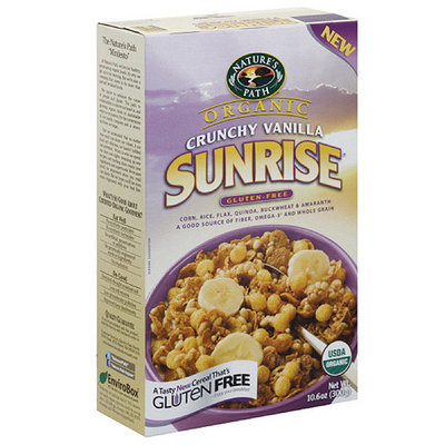 Nature's Path Organic Crunchy Vanilla Cereal, 10.6 oz (Pack of 6)