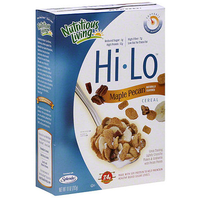 Nutorious Living Nutritious Living Hi-Lo Maple Pecan Cereal, 10 oz (Pack of 6)