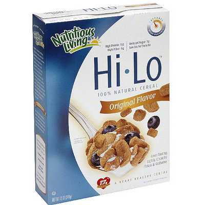 Nutorious Living Nutritious Living Hi-Lo Original Flavor Cereal, 12 oz (Pack of 6)
