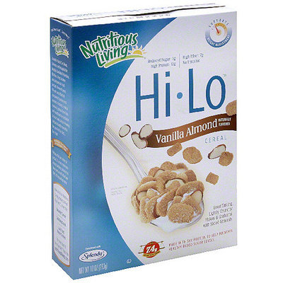 Nutorious Living Nutritious Living Hi Lo Vanilla Almond Cereal, 10 oz (Pack of 6)
