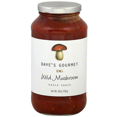 Daves Gourmet Dave's Gourmet Wild Mushroom Pasta Sauce, 25.5 oz (Pack of 6)