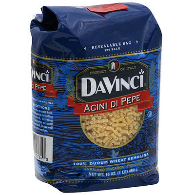 DaVinci Acini Di Pepe, 16 oz (Pack of 12)