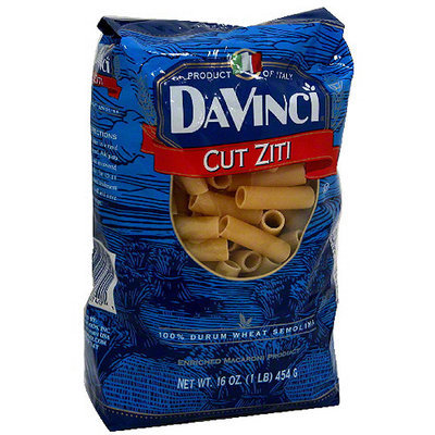 Davinci Ziti Pasta, 16 oz (Pack of 12)