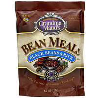 Grandma Mauds Grandma Maud's Black Beans & Rice Bean Meals, 6.2 oz (Pack of 12)