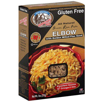 Hodgson Mill Brown Rice Elbow Pasta, 8 oz (Pack of 12)