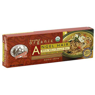 Hodgson Mill Organic Angel Hair Pasta With Milled Flax Seed, 12 oz (Pack of 12)