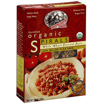 Hodgson Mill Whole Wheat Spirals With Milled Flax Seed, 10 oz (Pack of 8)