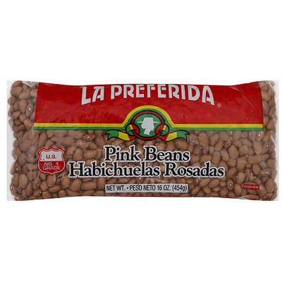La Preferida Pink Beans, 16 oz, - Pack of 24