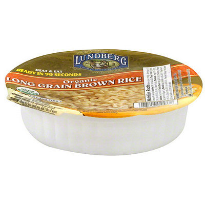 Lundberg Family Farms Organic Long Grain Brown Rice, 7.4 oz (Pack of 12)