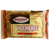 Manischewitz Wide Yolk Free Noodle Style Pasta, 12 oz (Pack of 12)