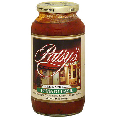Patsys Patsy's Tomato Basil Tomato Sauce, 24 oz (Pack of 6)