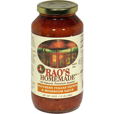 Rao's Southern Italian Pepper & Mushroom Sauce, 24 oz (Pack of 6)