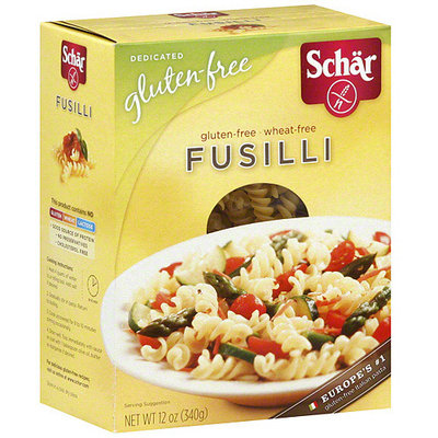 Schar Fusilli Pasta, 12 oz (Pack of 10)