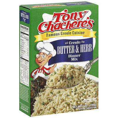 Tony Chachere's Creole Butter & Herb Rice Dinner Mix, 7 oz (Pack of 12)