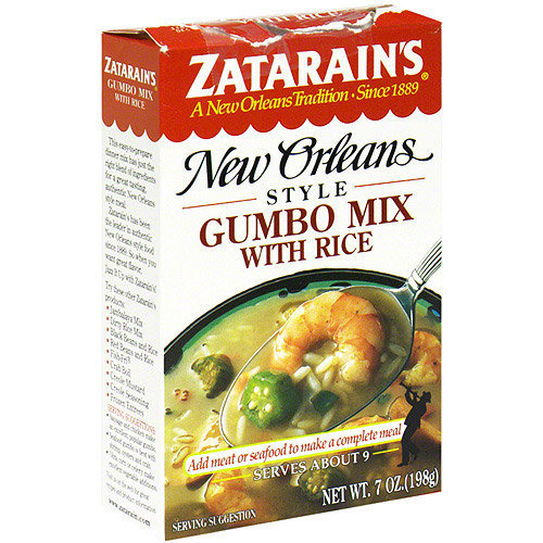 Zatarain's Gumbo Mix With Rice, 7 oz (Pack of 12) Reviews 2019