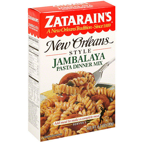 Zatarain's New Orleans Style Jambalaya Pasta Dinner Mix, 6.7 oz (Pack