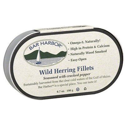 Bar Harbor Cracked Pepper Herring, 6.7 oz (Pack of 12)