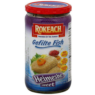 Rokeach Heimeshe Sweet Gefilte Fish, 24 oz (Pack of 12)