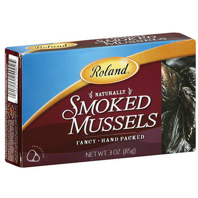 Roland Naturally Smoked Mussels, 3 oz (Pack of 10)