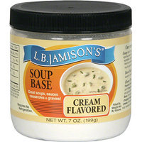 Lb Jamison L.B. Jamison's Cream Flavored Soup Base, 7 oz (Pack of 6)