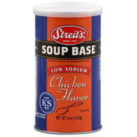 Streits Streit's Chicken Flavor Low Sodium Soup Base, 4 oz (Pack of 6)